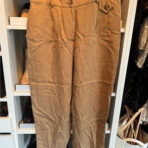 Club Monaco Tan Ankle Pants